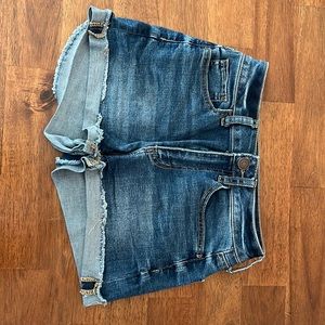 So jean shorts from Kohls!